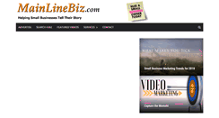 Desktop Screenshot of mainlinebiz.com